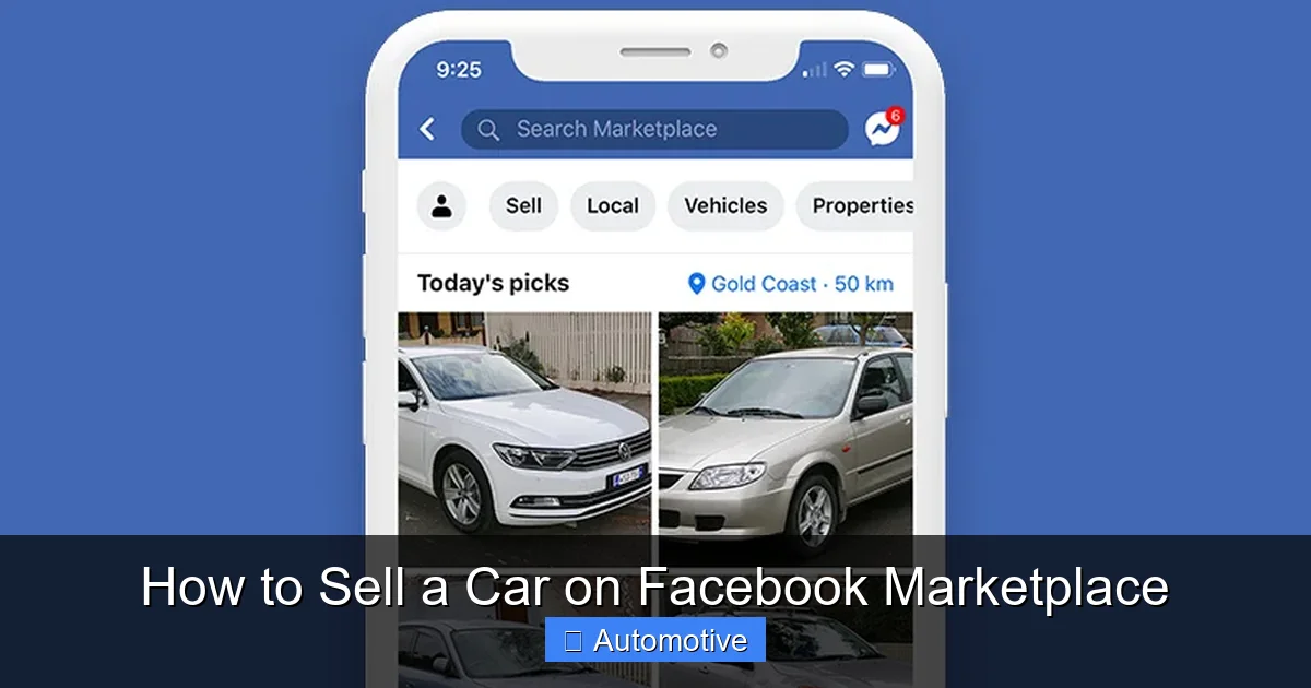 How to Sell a Car on Facebook Marketplace
