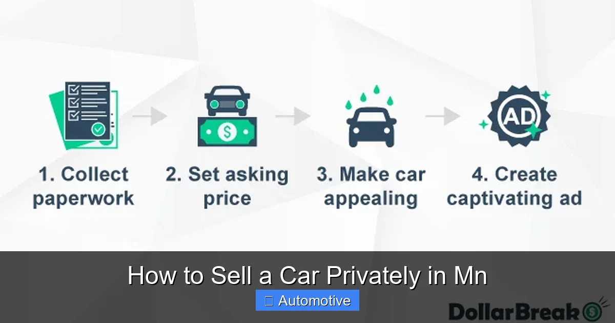 How to Sell a Car Privately in Mn