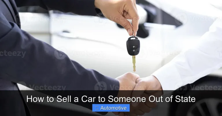 How to Sell a Car to Someone Out of State
