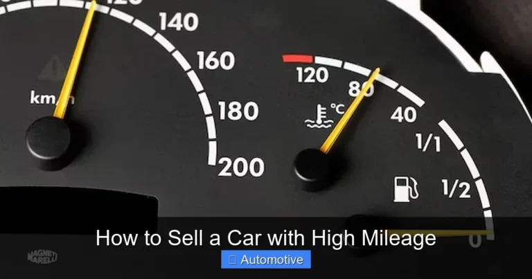 How to Sell a Car with High Mileage