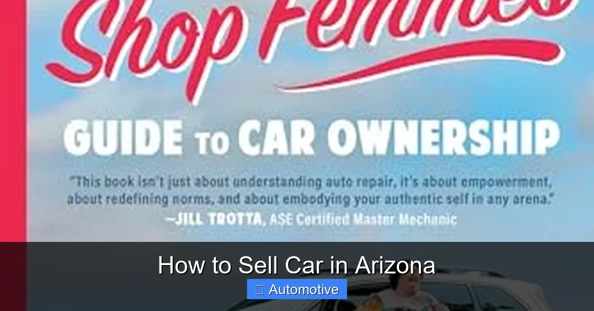 How to Sell Car in Arizona