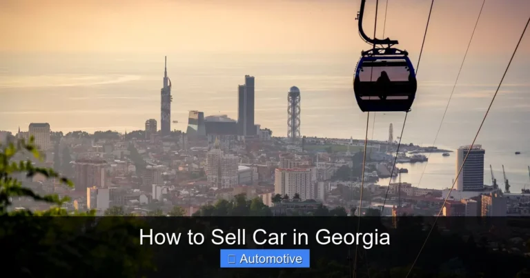How to Sell Car in Georgia