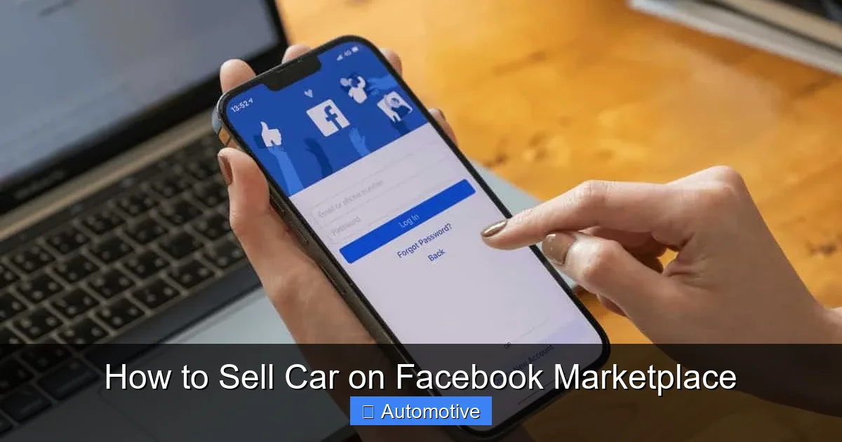 How to Sell Car on Facebook Marketplace