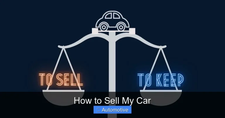 How to Sell My Car