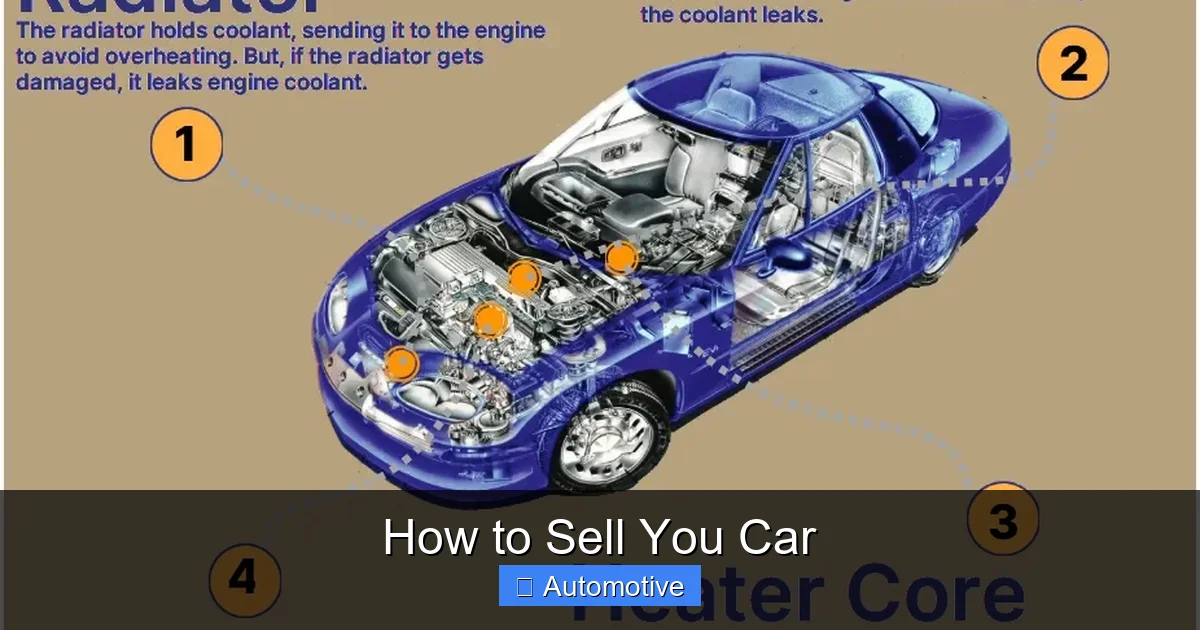 How to Sell You Car
