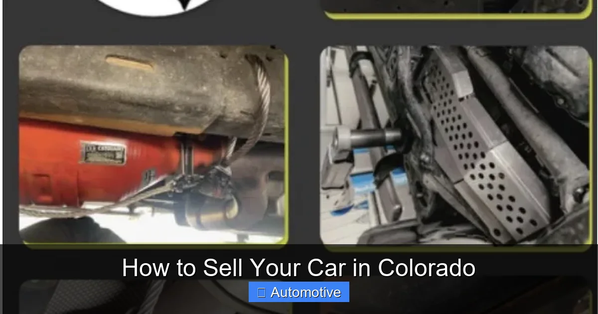 How to Sell Your Car in Colorado