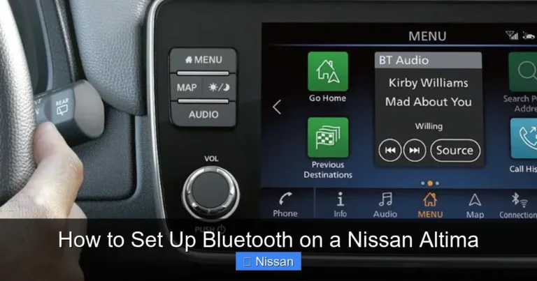 How to Set Up Bluetooth on a Nissan Altima