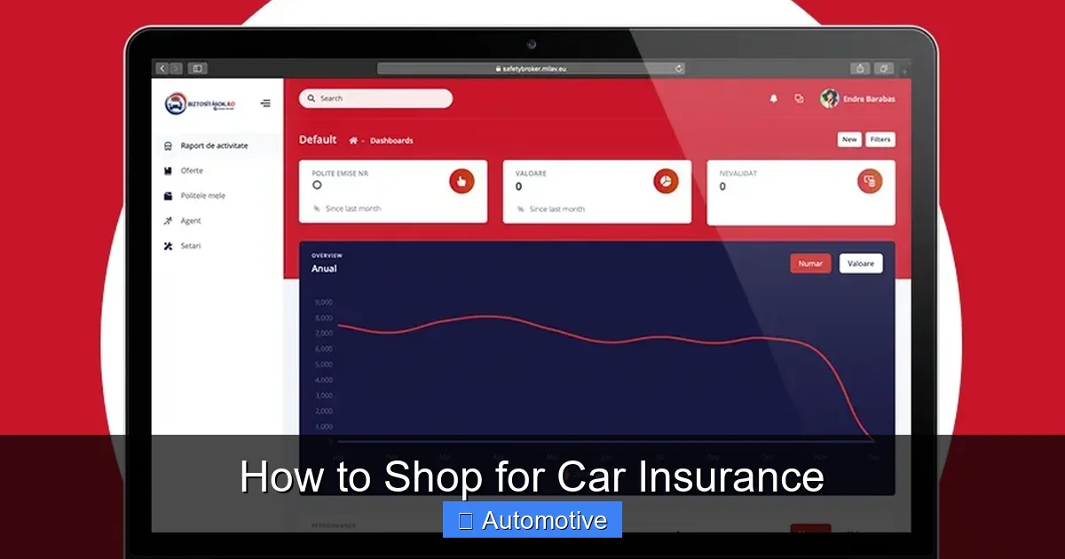 How to Shop for Car Insurance