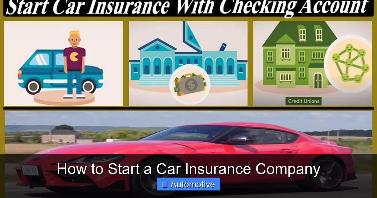 How to Start a Car Insurance Company