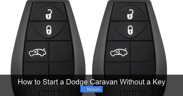 How to Start a Dodge Caravan Without a Key