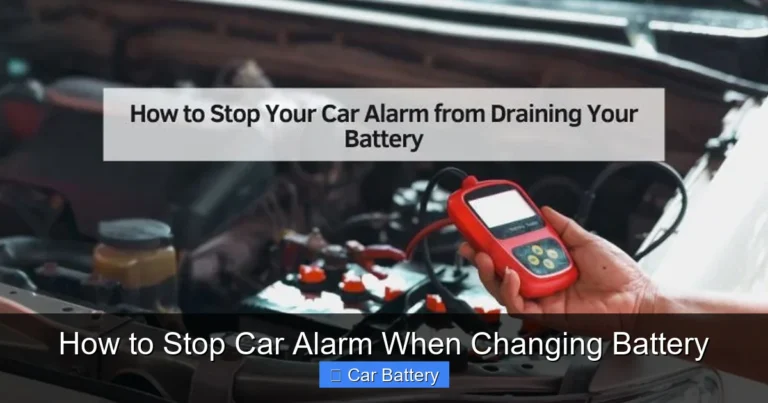 How to Stop Car Alarm When Changing Battery