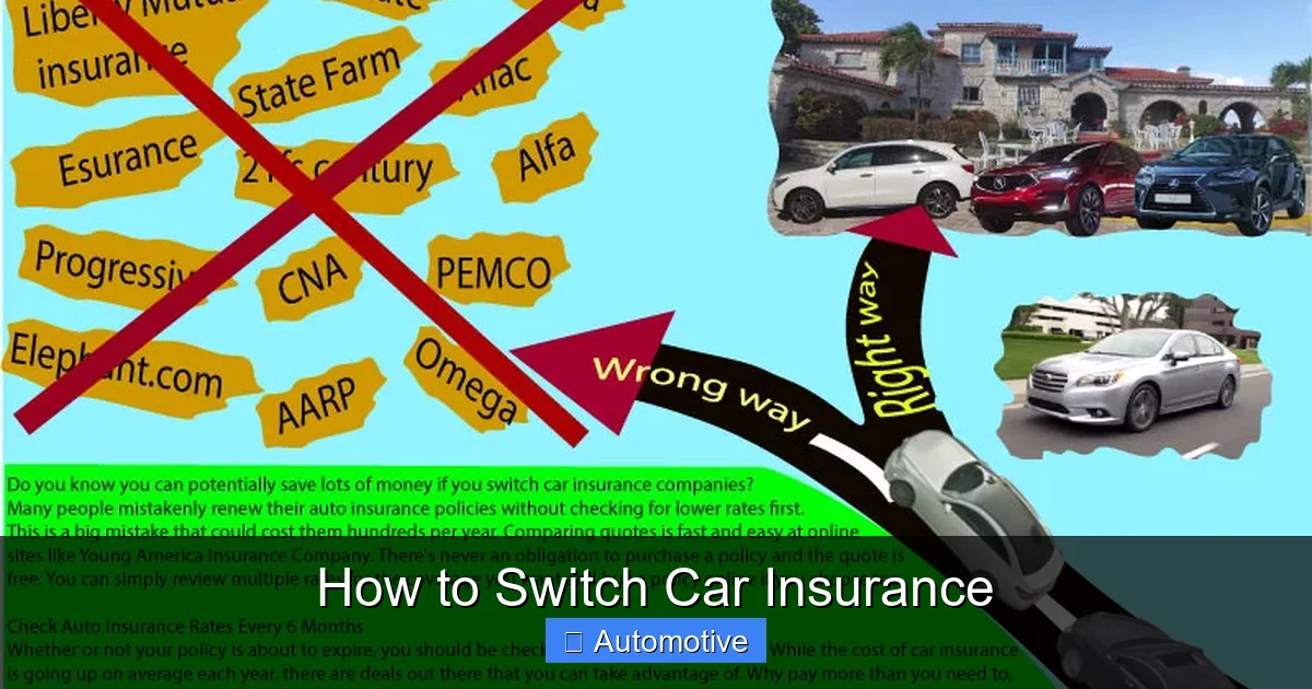 How to Switch Car Insurance