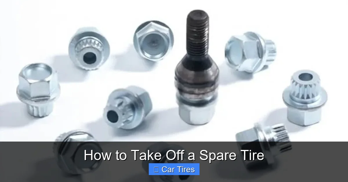 How to Take Off a Spare Tire