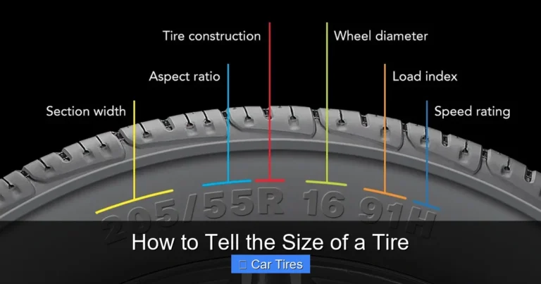 How to Tell the Size of a Tire