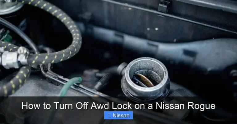 How to Turn Off Awd Lock on a Nissan Rogue