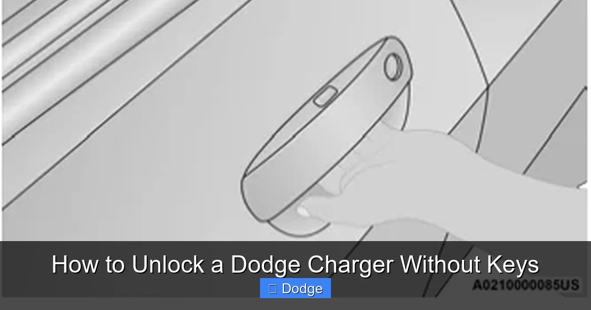 How to Unlock a Dodge Charger Without Keys