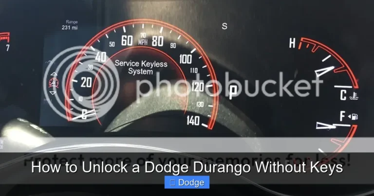 How to Unlock a Dodge Durango Without Keys