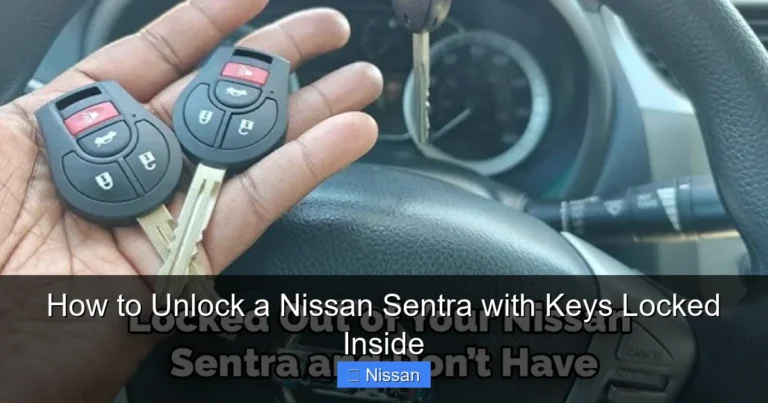 How to Unlock a Nissan Sentra with Keys Locked Inside