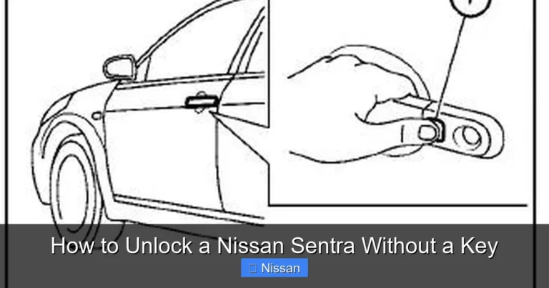 How to Unlock a Nissan Sentra Without a Key