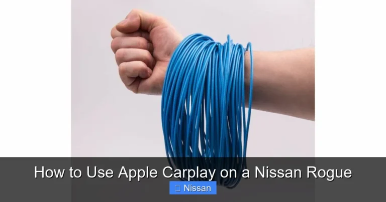 How to Use Apple Carplay on a Nissan Rogue