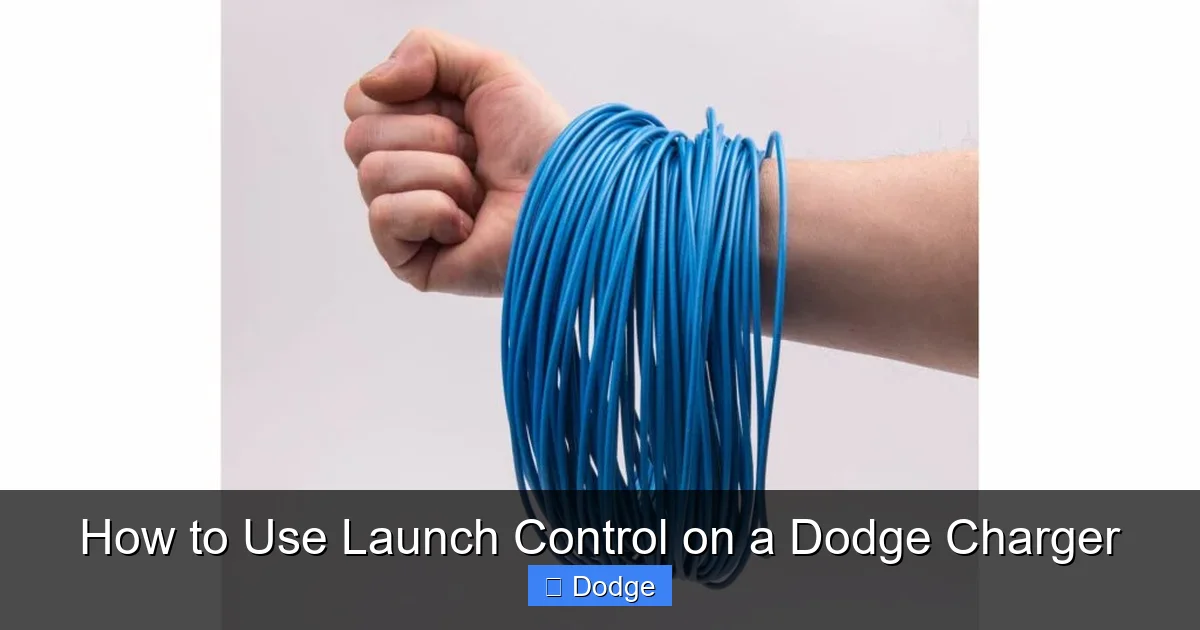 How to Use Launch Control on a Dodge Charger