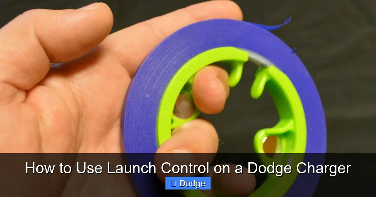 How to Use Launch Control on a Dodge Charger