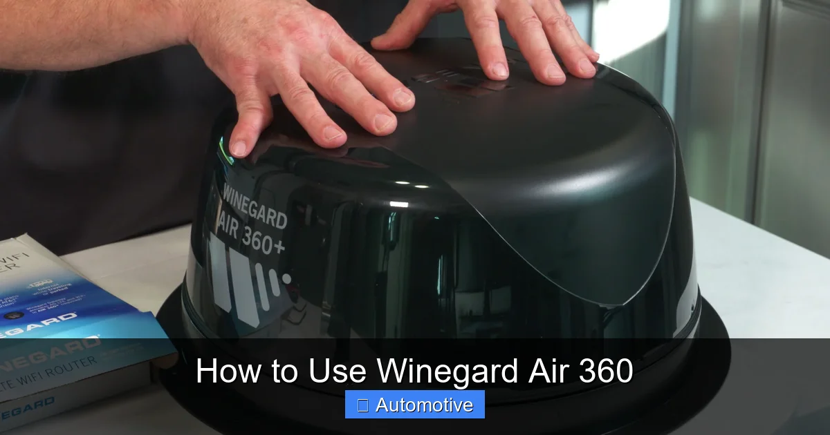 How to Use Winegard Air 360