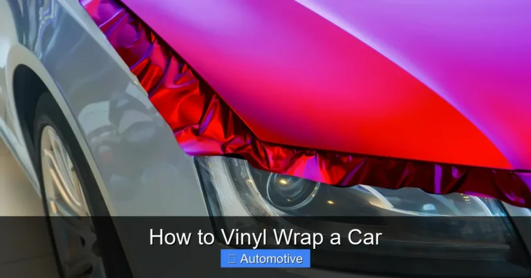 How to Vinyl Wrap a Car