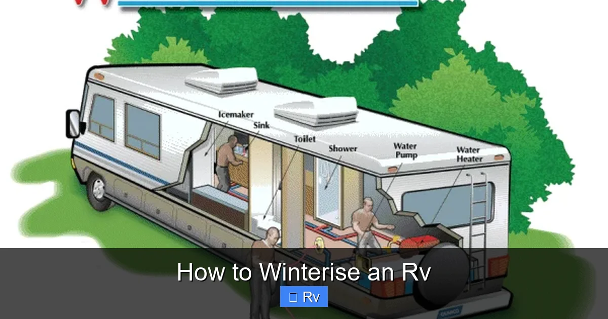 How to Winterise an Rv