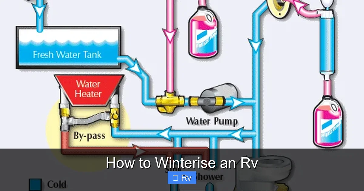 How to Winterise an Rv