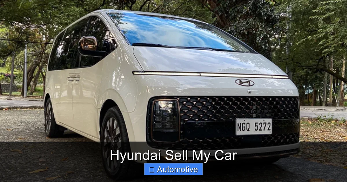 Hyundai Sell My Car