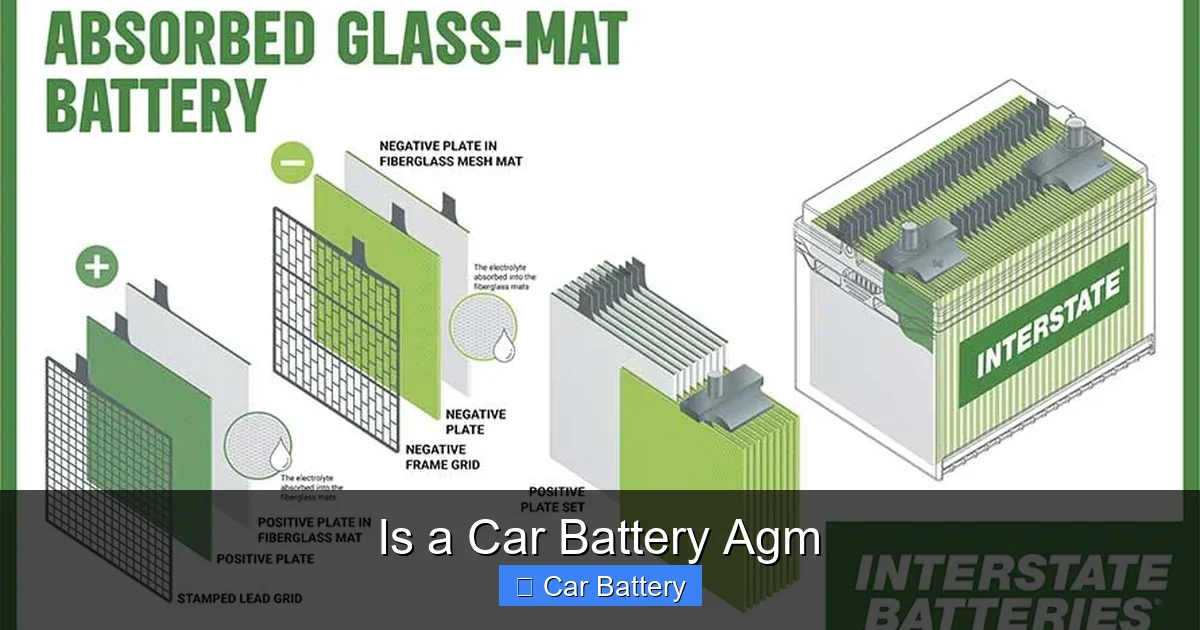 Is a Car Battery Agm
