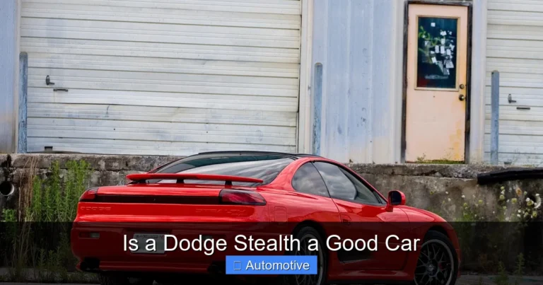 Is a Dodge Stealth a Good Car