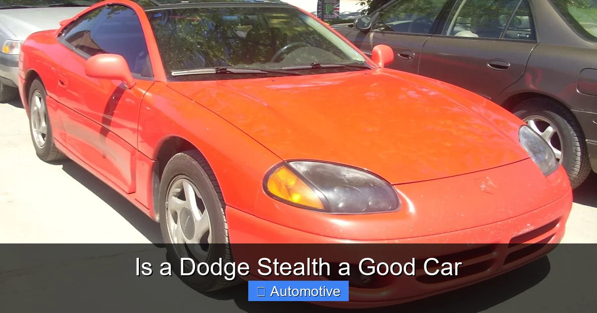 Is a Dodge Stealth a Good Car