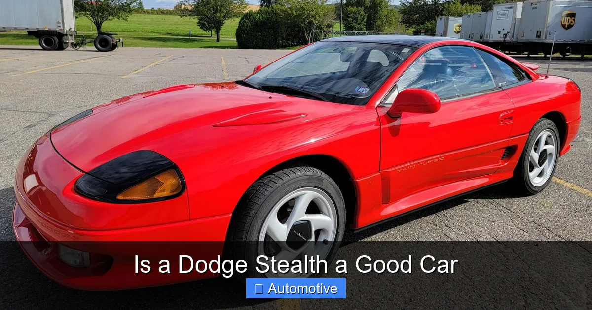 Is a Dodge Stealth a Good Car