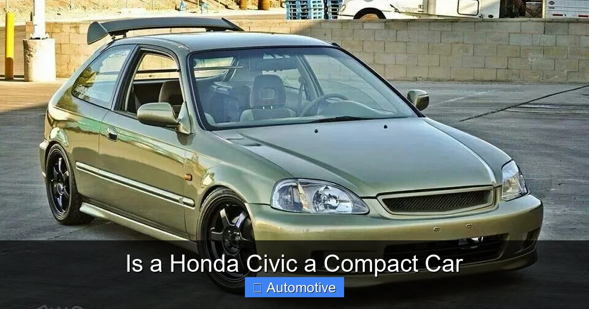 Is a Honda Civic a Compact Car