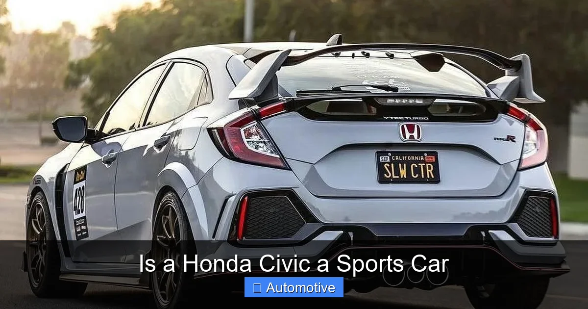 Is a Honda Civic a Sports Car