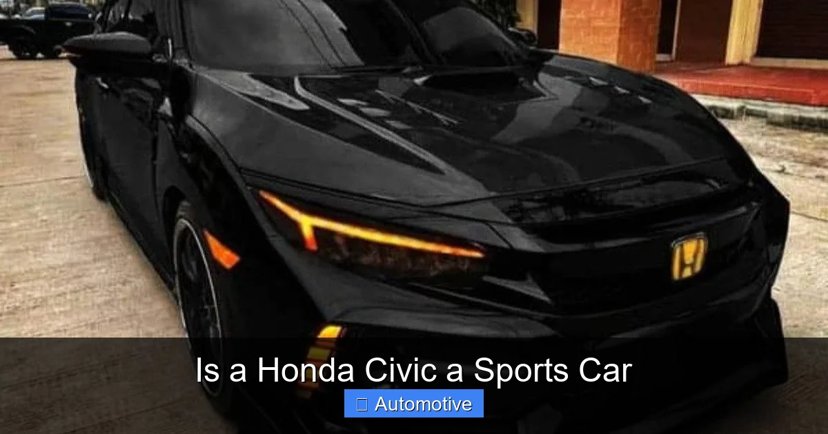 Is a Honda Civic a Sports Car