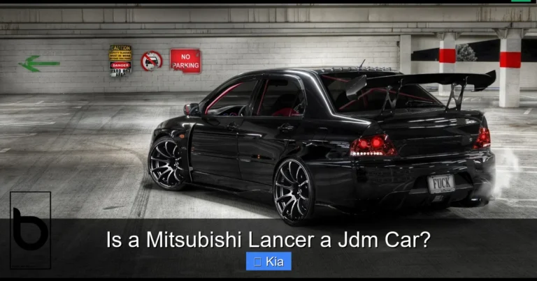 Is a Mitsubishi Lancer a Jdm Car?