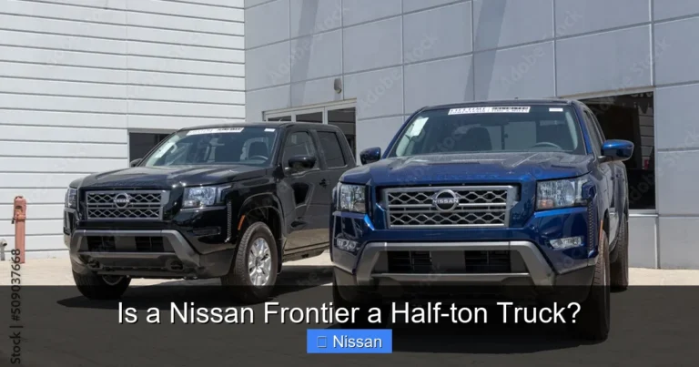 Is a Nissan Frontier a Half-ton Truck?