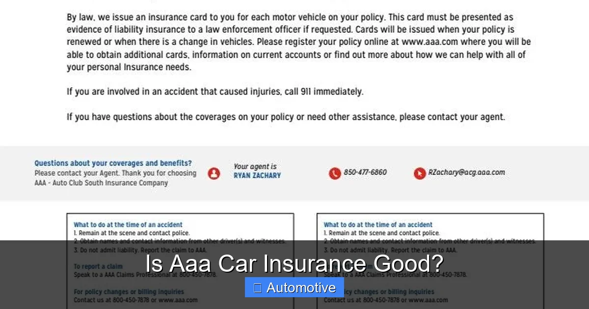 Is Aaa Car Insurance Good?