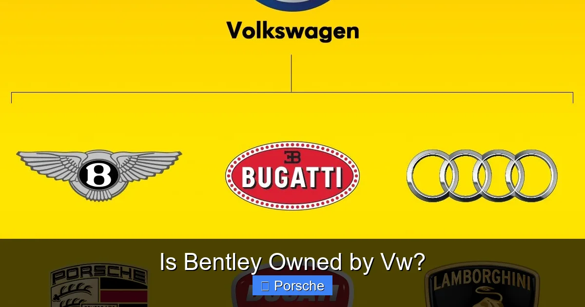Is Bentley Owned by Vw?