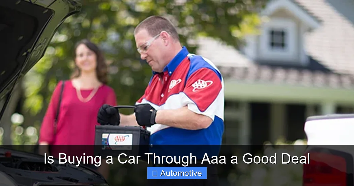 Is Buying a Car Through Aaa a Good Deal