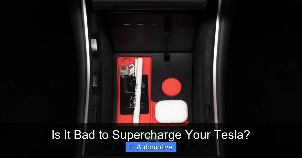 Is It Bad to Supercharge Your Tesla?