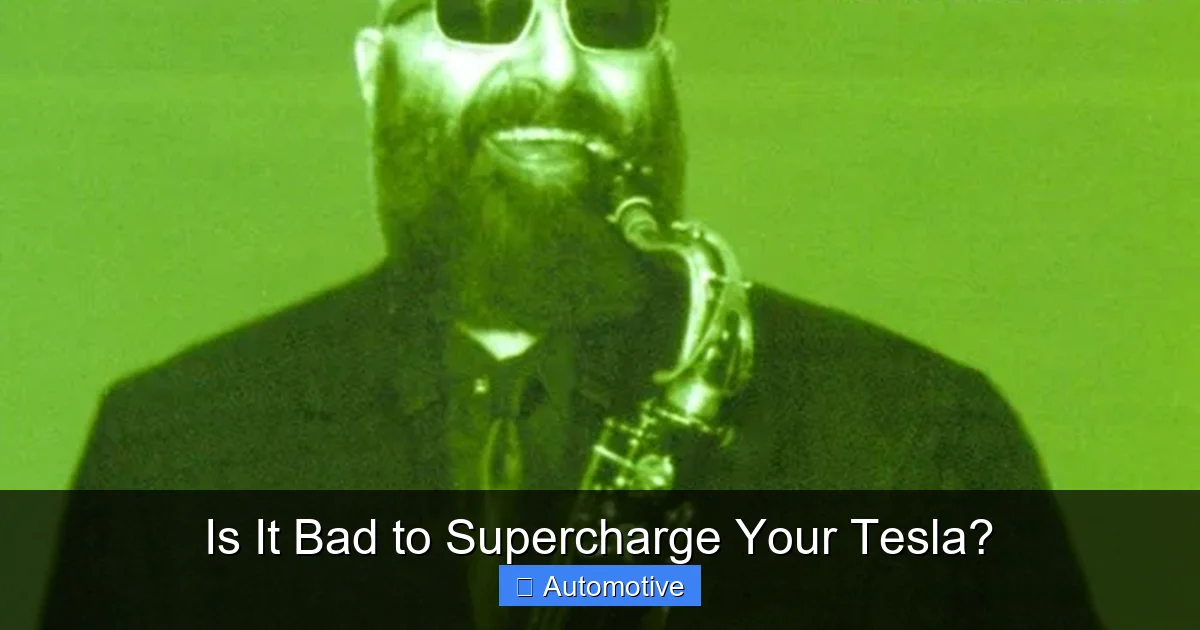Is It Bad to Supercharge Your Tesla?