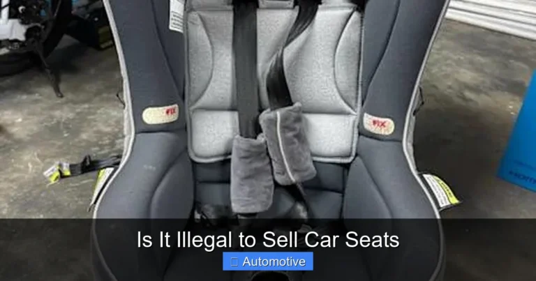 Is It Illegal to Sell Car Seats