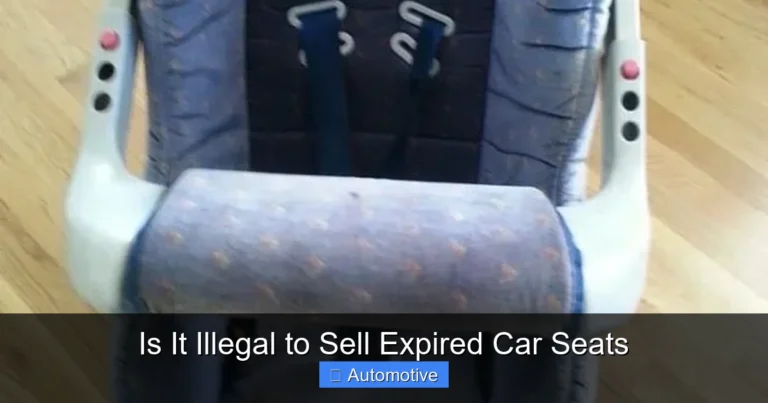 Is It Illegal to Sell Expired Car Seats