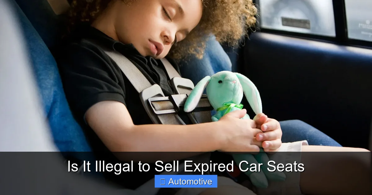 Is It Illegal to Sell Expired Car Seats