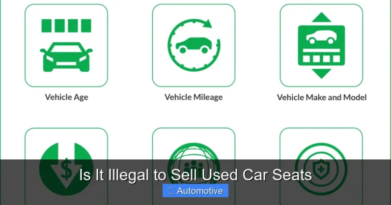 Is It Illegal to Sell Used Car Seats