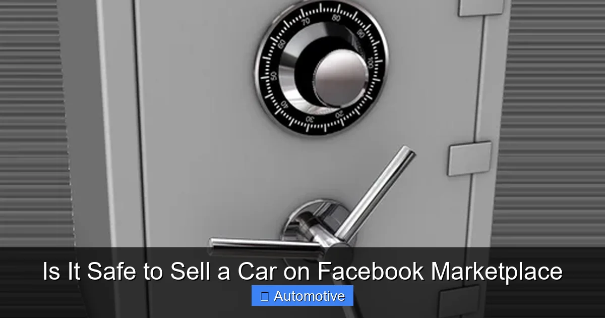 Is It Safe to Sell a Car on Facebook Marketplace